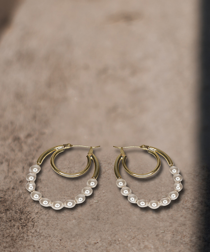 Flipkart pearl earrings online