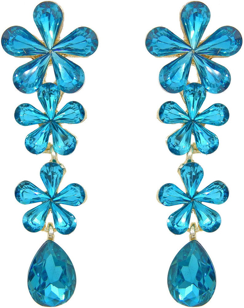 Share 74+ blue fancy earrings best esthdonghoadian