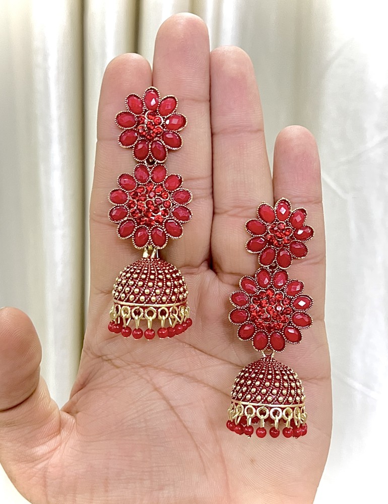 Flipkart on sale earrings jhumka