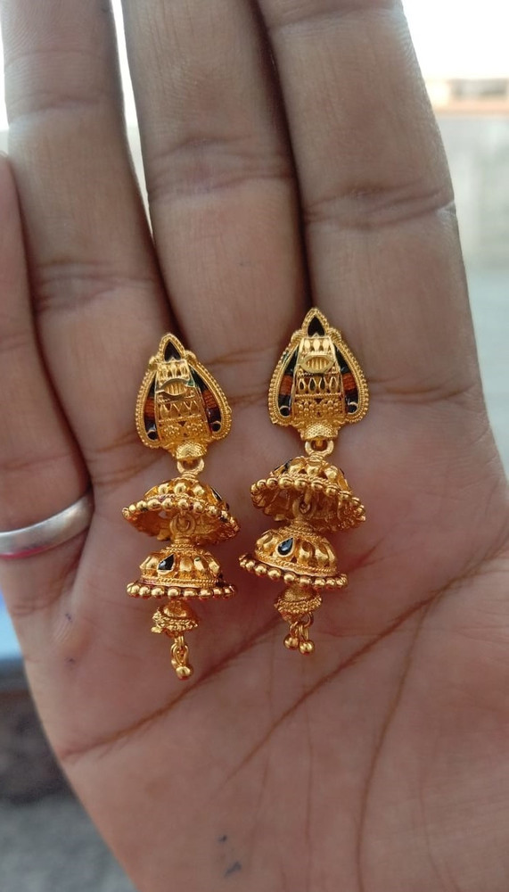Details more than 144 gold earrings upto 10000 latest seven.edu.vn