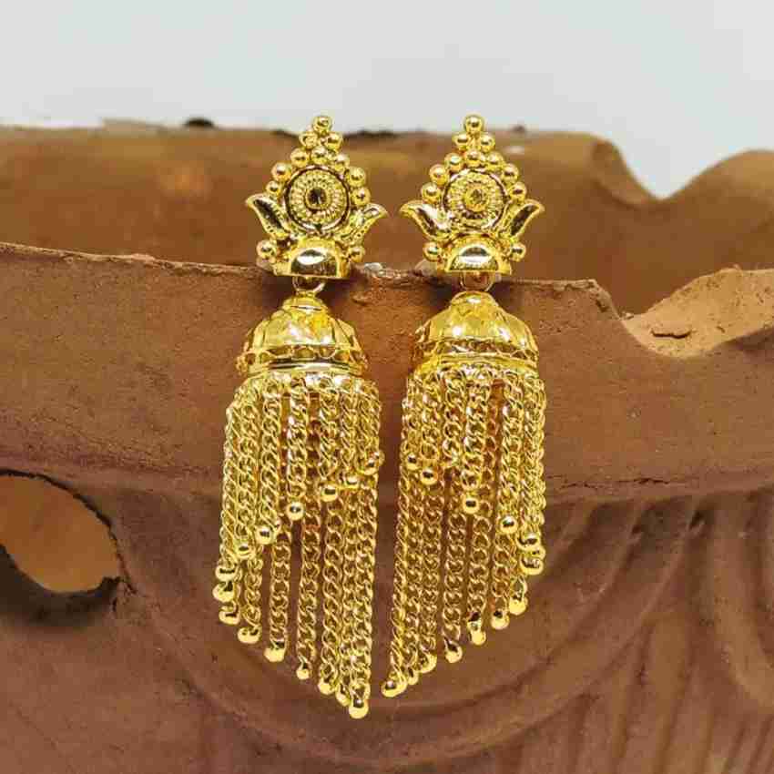 Buy arch fashion Traditional Gold plated jhumki for womens Combo Of 3 Brass  Jhumki Earring Online at Best Prices in India 