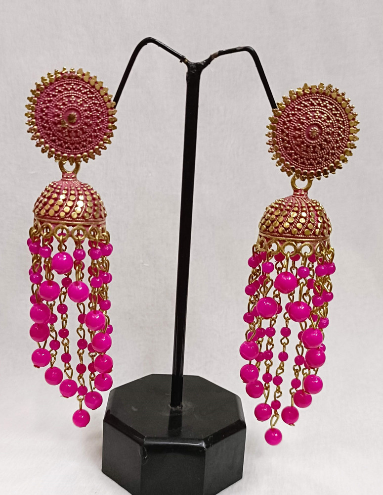 Jhumka outlet with latkan