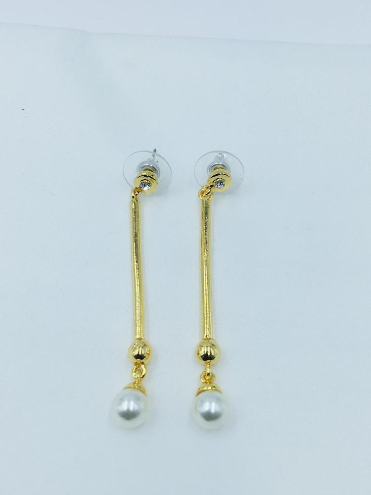 Long chain earrings design online