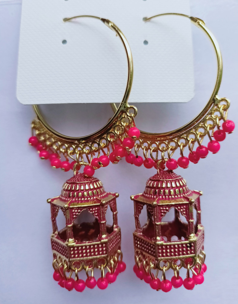 Flipkart Buy harnoor jhumka Temple Earring Copper Jhumki