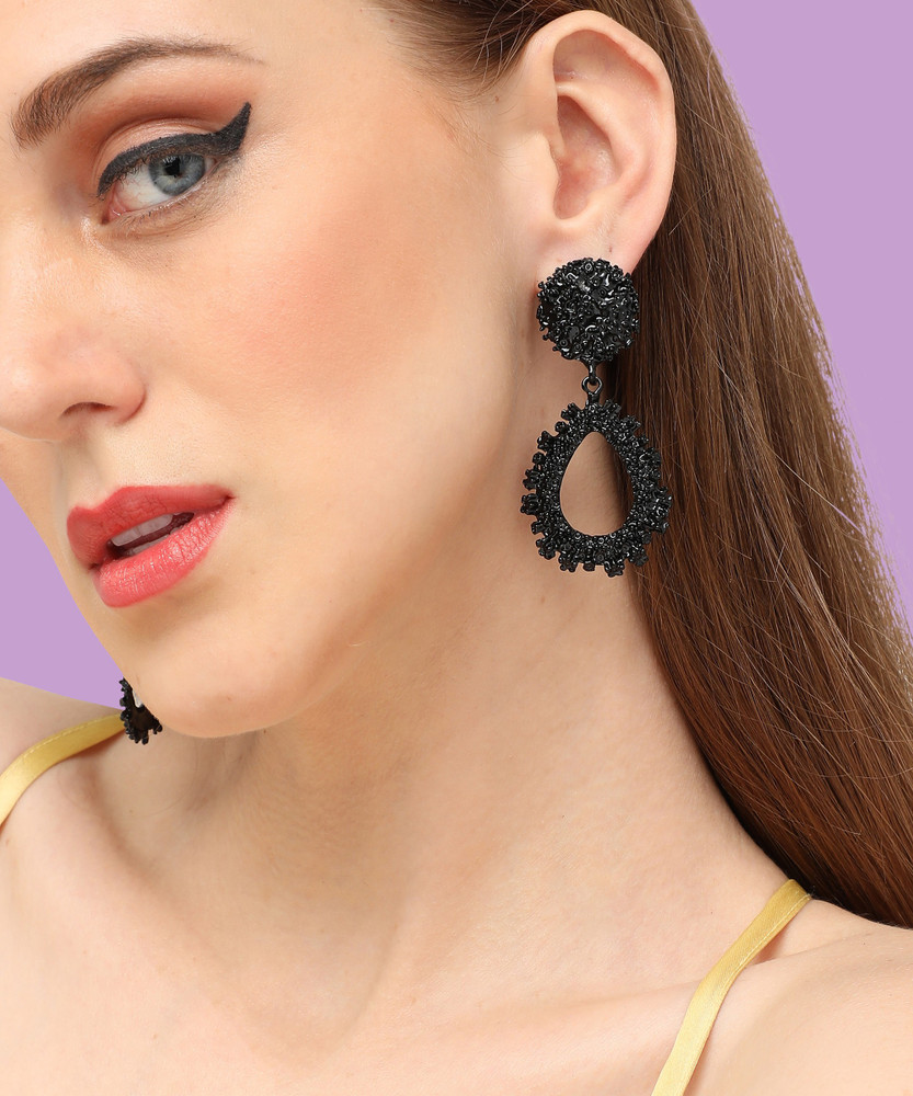 Discover more than 76 earrings on black dress latest 3tdesign.edu.vn