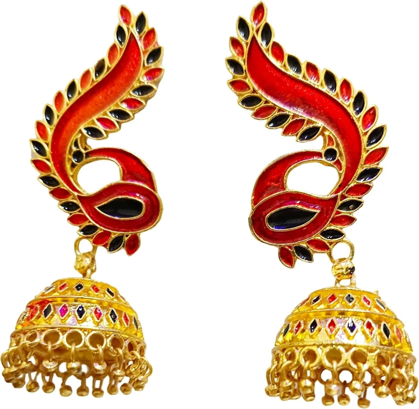 Assamese jewellery jhumka clearance