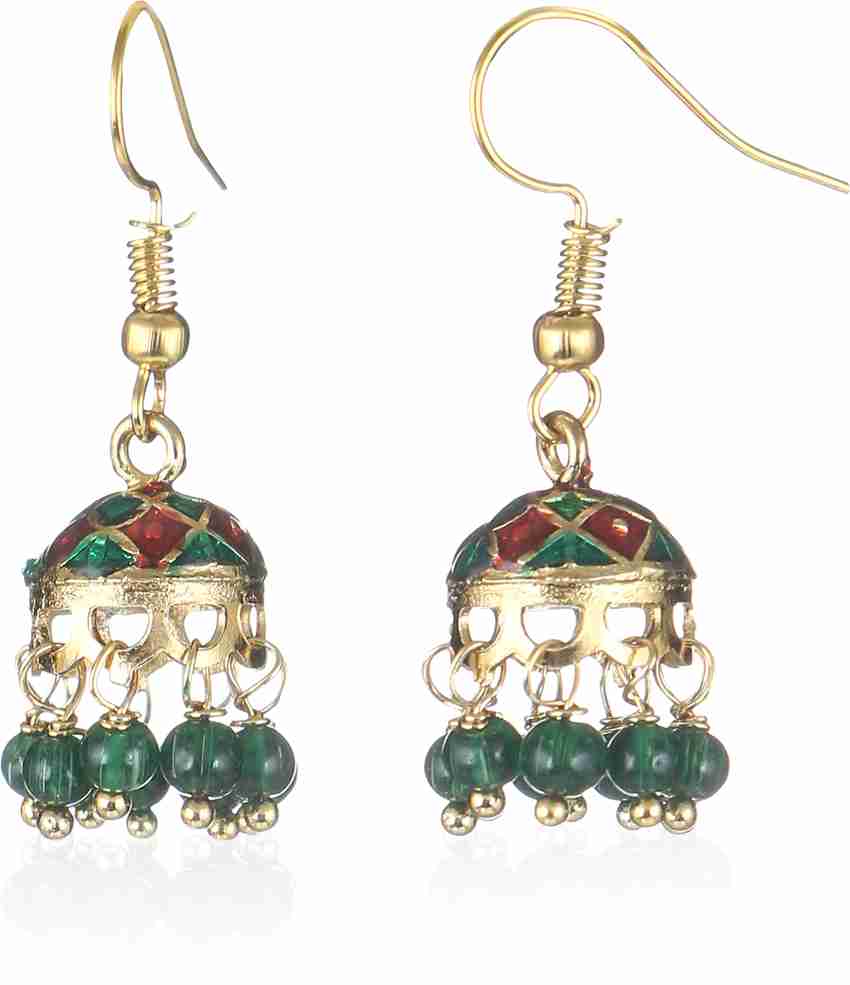 Clip on best sale jhumka earrings