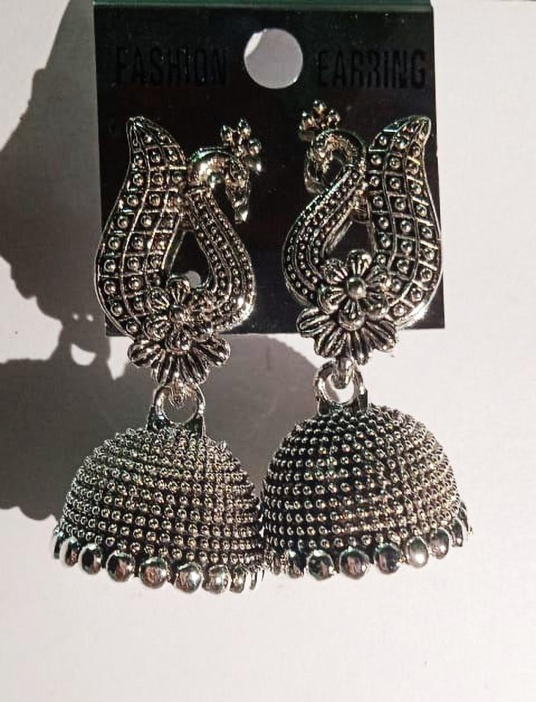 Flipkart.com - Buy Creative Universal Classical Silver Jhumki Set