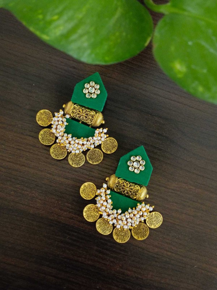 Traditional deals moti earrings