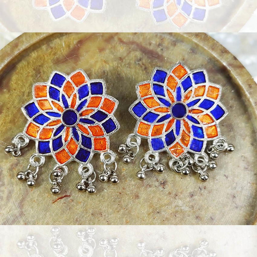 Meenakari earrings online 3 for 499
