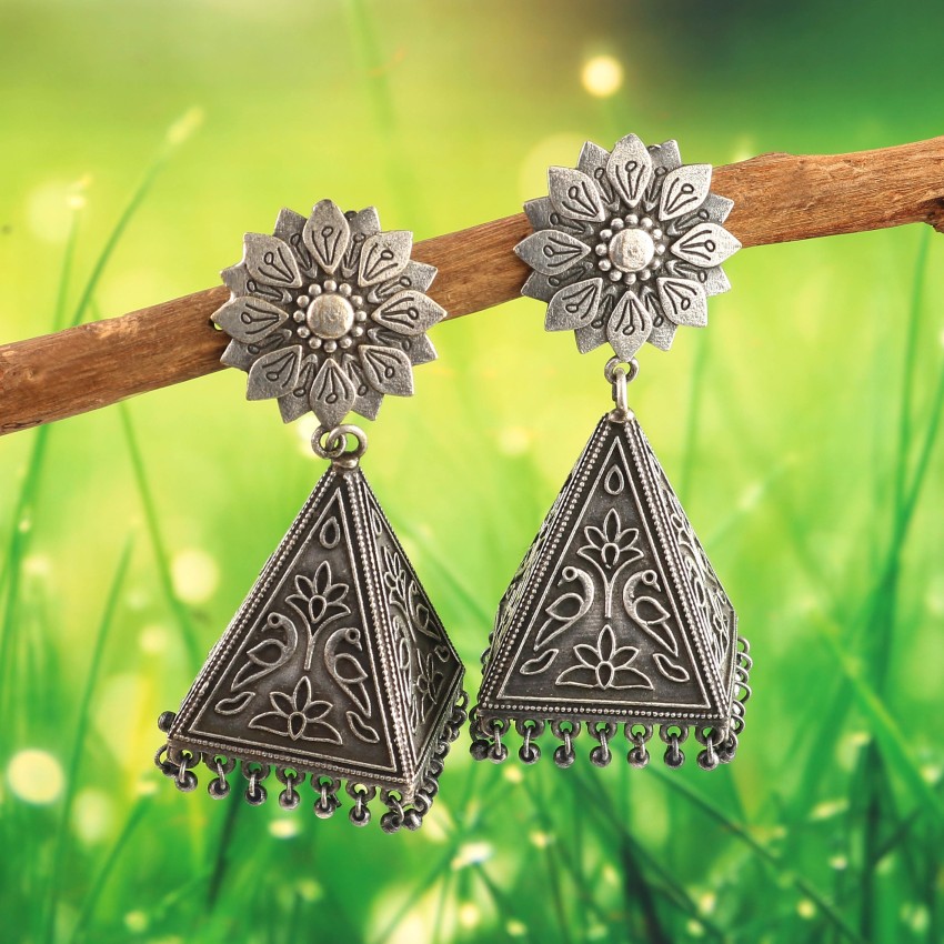 Triangle jhumka on sale