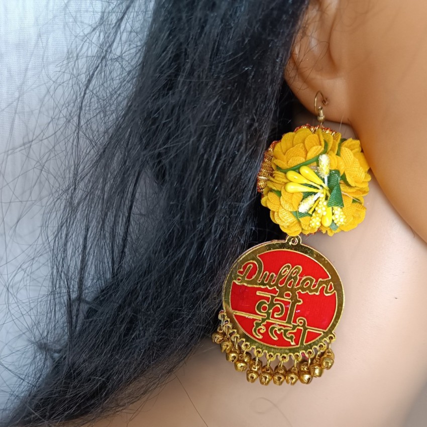 Dulhan on sale written earrings