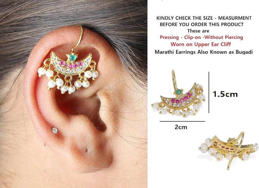 Pressing ear tops clearance