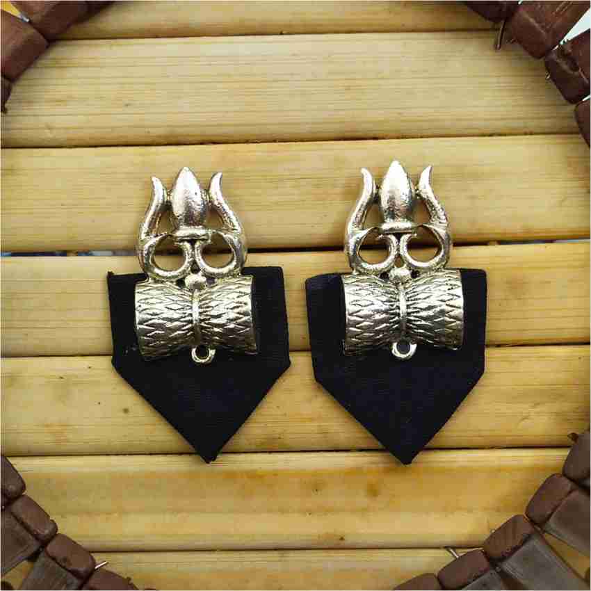 Trishul hot sale stud earrings