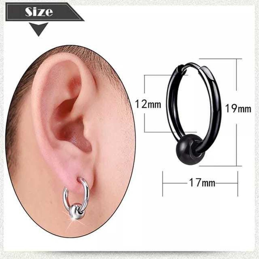 Unisex Sexy Hip Hop Ear Stud Body Piercing Ring Body Piercing