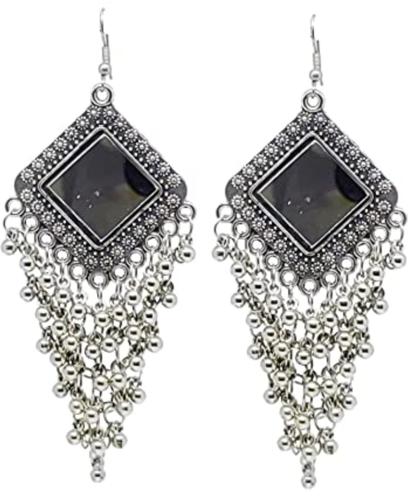 Silver earrings on sale in flipkart