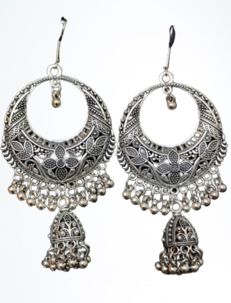 Details 75+ heavy oxidized earrings super hot - 3tdesign.edu.vn