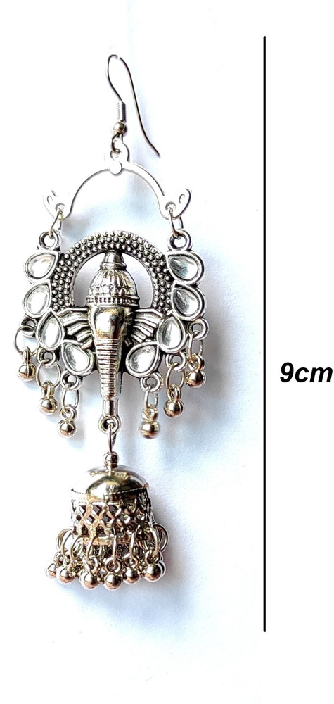 Ganpati bappa earrings top
