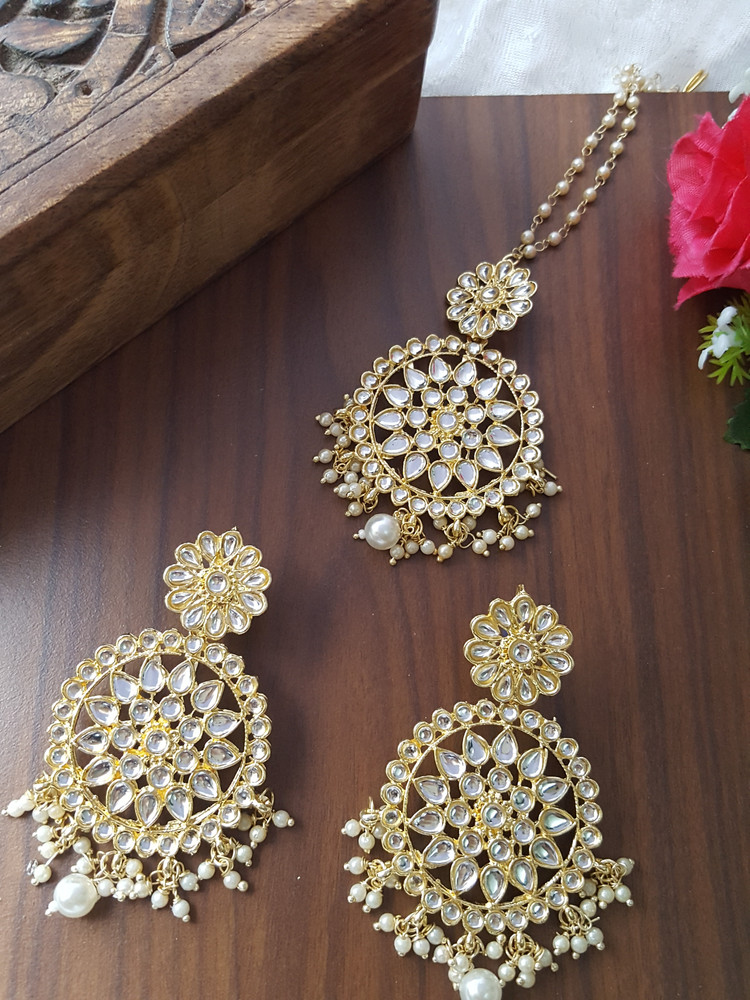 Pearl earrings flipkart sale
