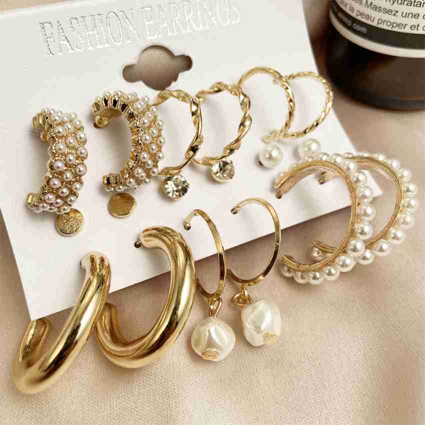 Earrings combo deals flipkart