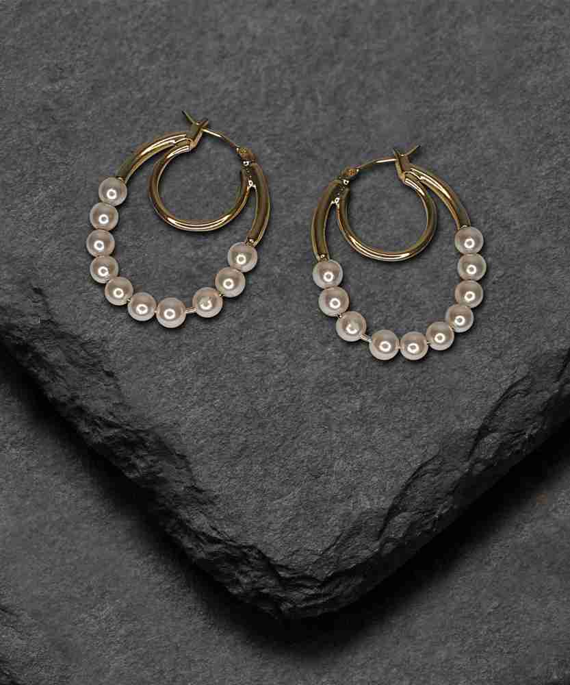 Daily wear online pearl earrings