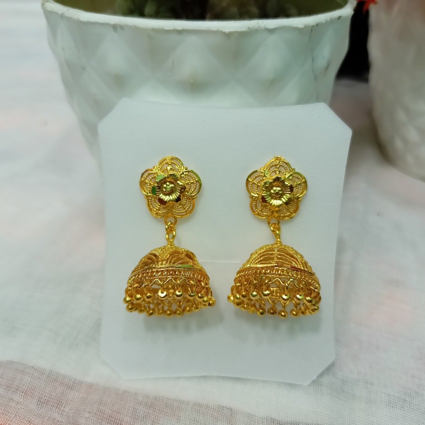 Flipkart Buy sree hari SJM641 Copper Jhumki Earring Online