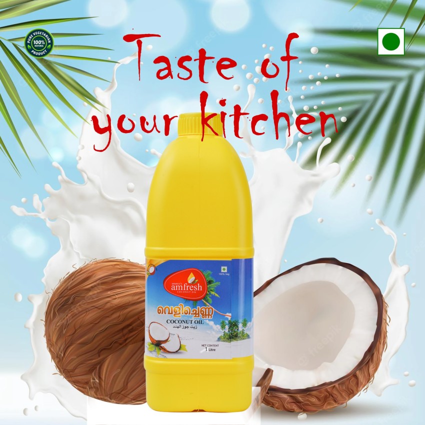 Amanco fresh 100% PURE KERALA Coconut Oil Can Price in India - Buy Amanco  fresh 100% PURE KERALA Coconut Oil Can online at