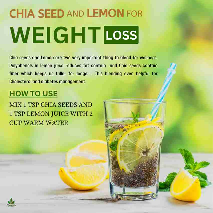 Chia seeds and lemon for weight loss clearance
