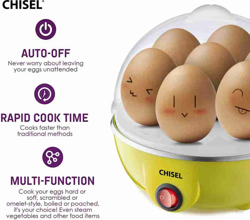 Electric Auto-Off Non Stick Egg Cooker, Boiler, Steamer