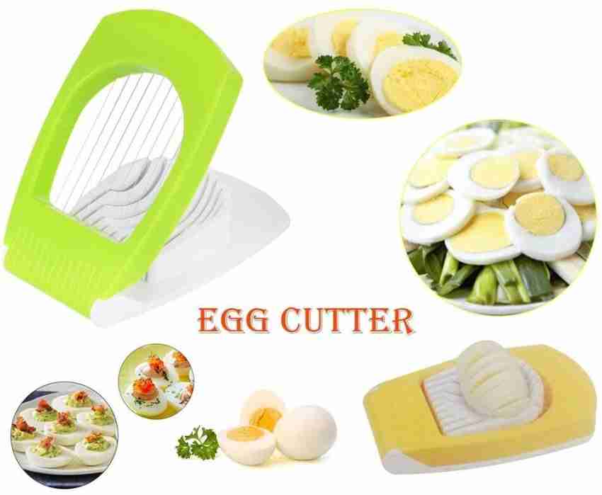 Stainless Steel Egg Slicer Cutter Cut Egg Device Grid For