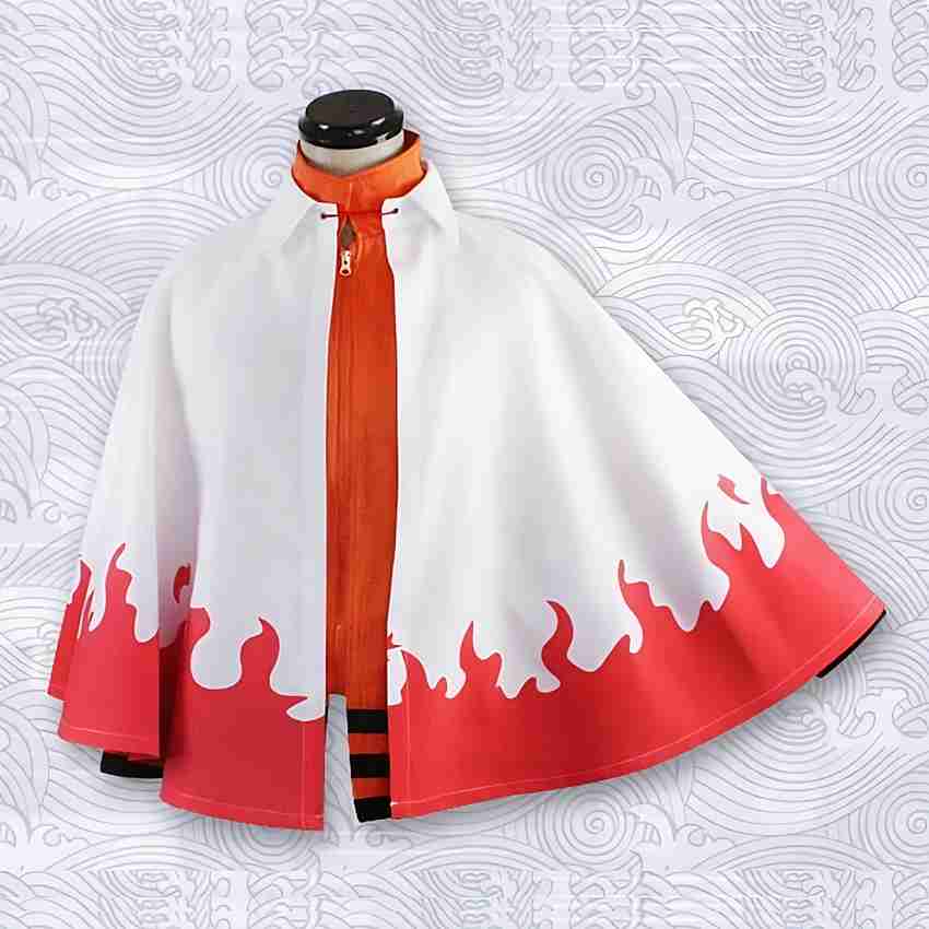 Naruto 6th Leaf Village Hokage Naruto Uzumaki Cosplay Costume Robe Cloaks  NEW on OnBuy