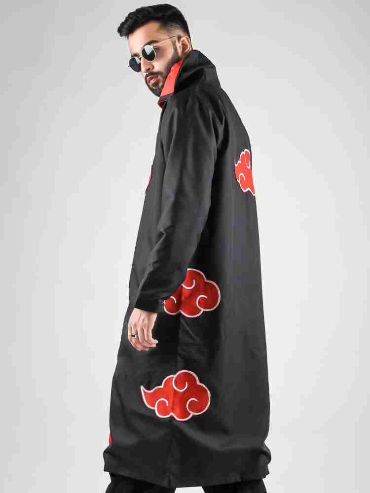 Naruto Uchiha Itachi Cosplay Costume Whole Set Akatsuki Cloak