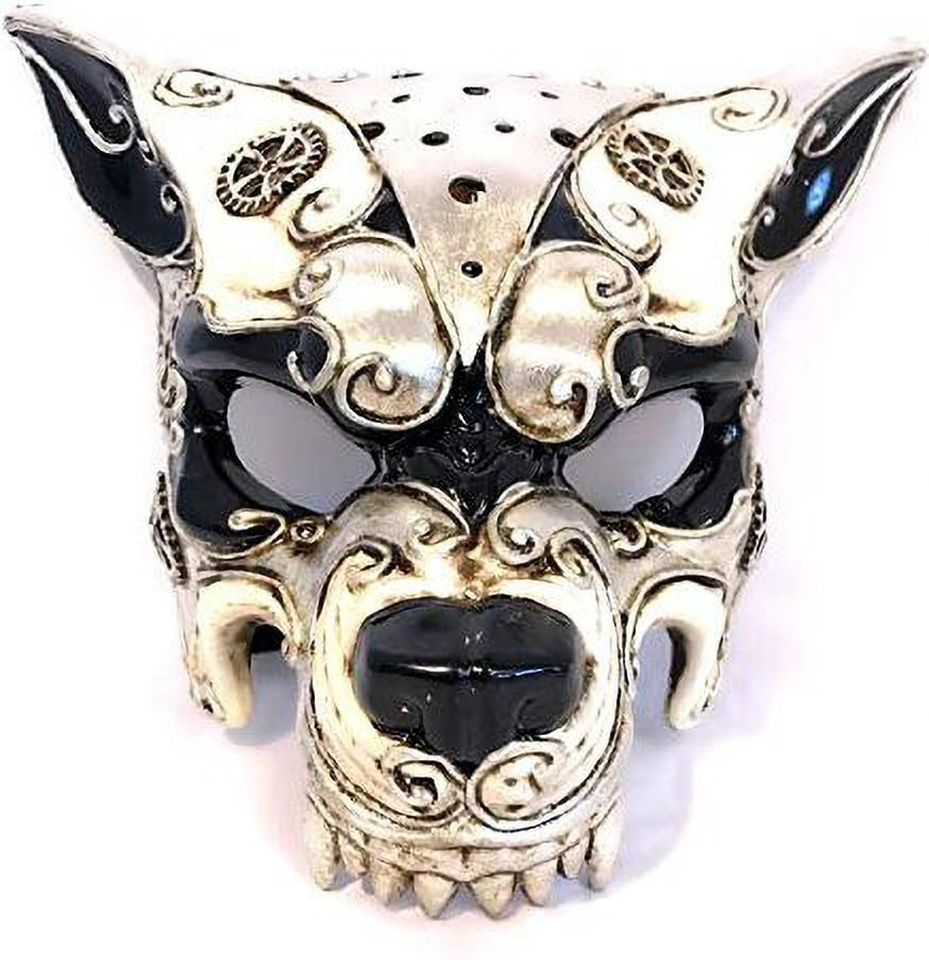 Wolf Mask Adult Silver Wolf Mask Adult Silver