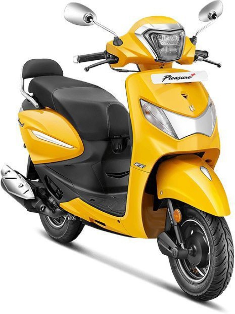 Pleasure scooty discount on road price