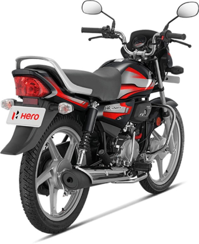 Hero HF Deluxe Non i3S with Kick Start Booking for Ex Showroom