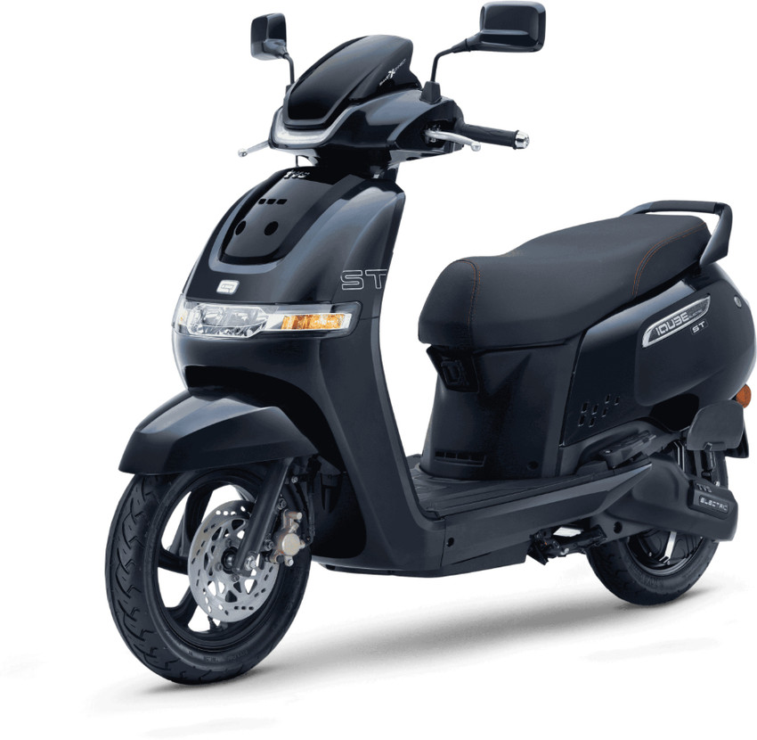 TVS iQube ST 3.4 kWh Booking for Ex Showroom Price With Charger Starlight Blue Glossy Price in India Buy TVS iQube ST 3.4 kWh Booking for Ex Showroom Price With Charger Starlight Blue