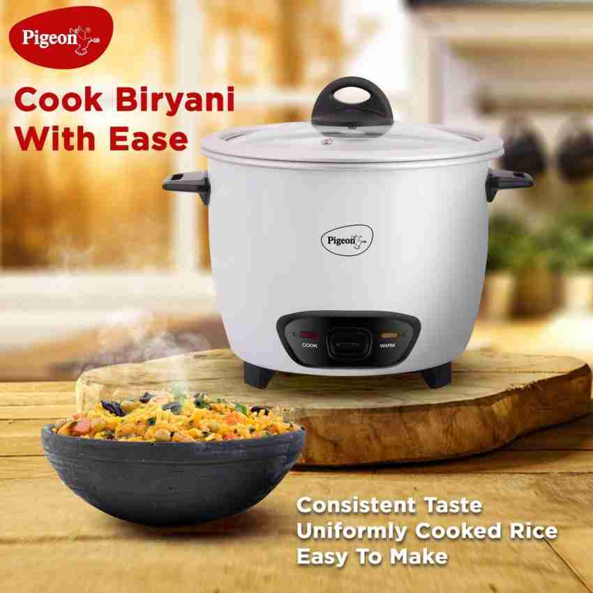 Pigeon Joy Double Pot 1.8 L Blossom Electric Rice Cooker Price