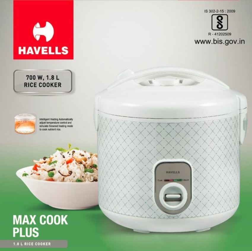 Havells electric rice cooker outlet price