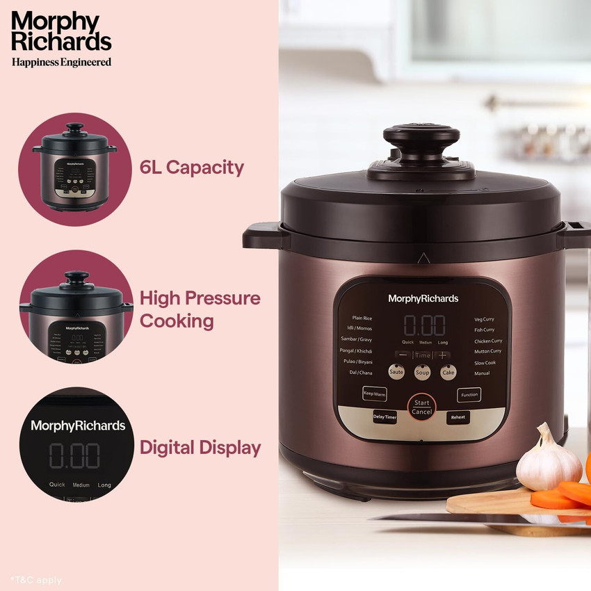 Morphy richards pressure cooker shop