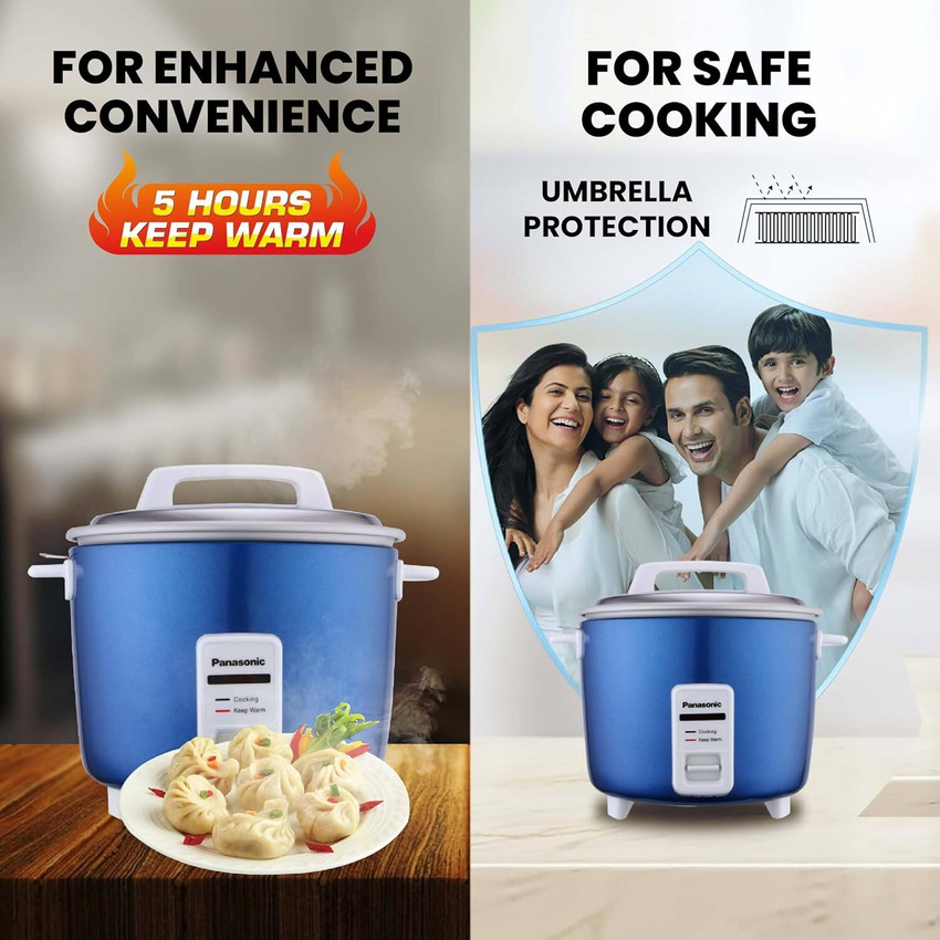 Panasonic SR WA 18H E Electric Rice Cooker Price in India Buy Panasonic SR WA 18H E Electric Rice Cooker Online at Flipkart