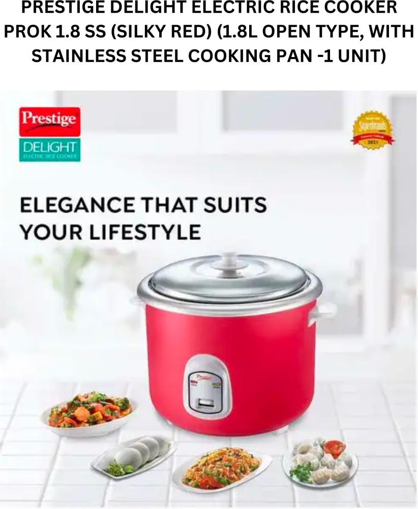 Buy Prestige Delight Smart 1.8-2 Electric Rice Cooker 1.8L Online