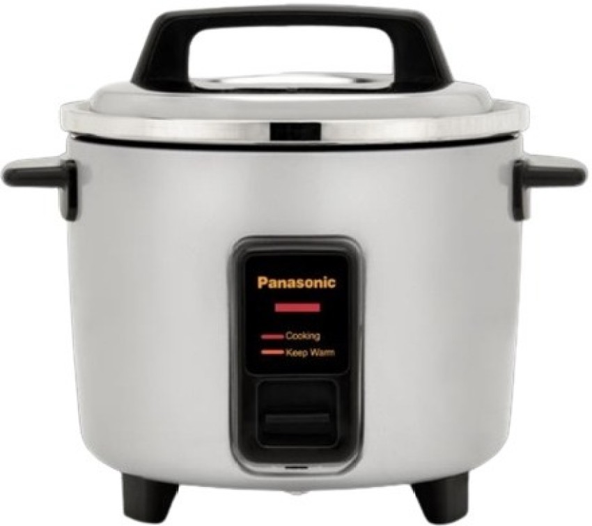 Panasonic SR-WA18H(SUS) With Stainless Steel Tri-Ply Cooking Pan Electric  Rice Cooker Price in India - Buy Panasonic SR-WA18H(SUS) With Stainless  Steel Tri-Ply Cooking Pan Electric Rice Cooker Online at Flipkart.com