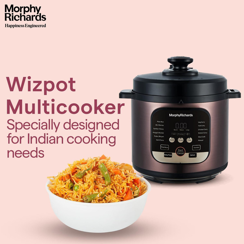 Morphy richards electric pressure cooker discount