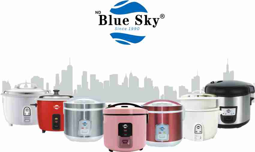 Kitch'n'Stuff - Bluesky Delight Rice Cooker 4.5 Lt Close Lid Cooking  Capacity :: ( 18 - 22 Persons ) Presenting an exciting range of electric rice  cookers that not only cooks rice