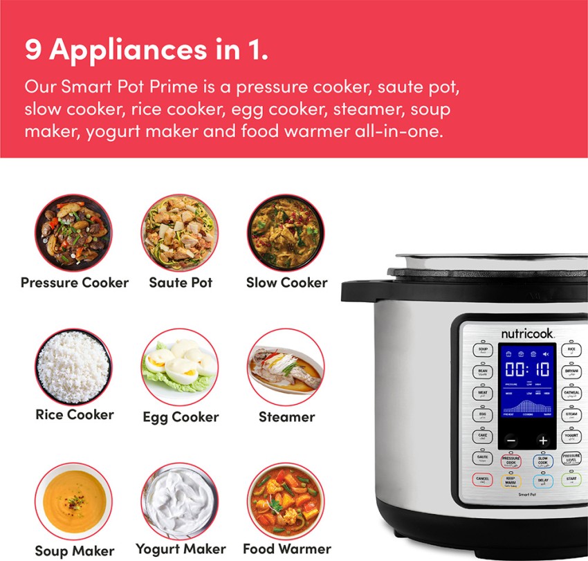 Nutricook discount slow cooker