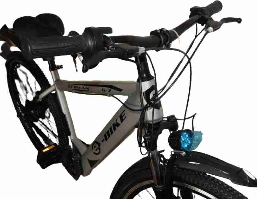 Geoman E Bike G7 Single Speed Lithium ion Li ion 26 inches