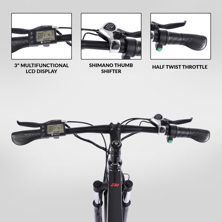 E MOTORAD - RIDE THE ELECTRIC REVOLUTION EMotorad Bicycle Mobile Phone  Holder Silicone Grip Mobile Holder for Bike/Cycle | Suitable for 7 inch