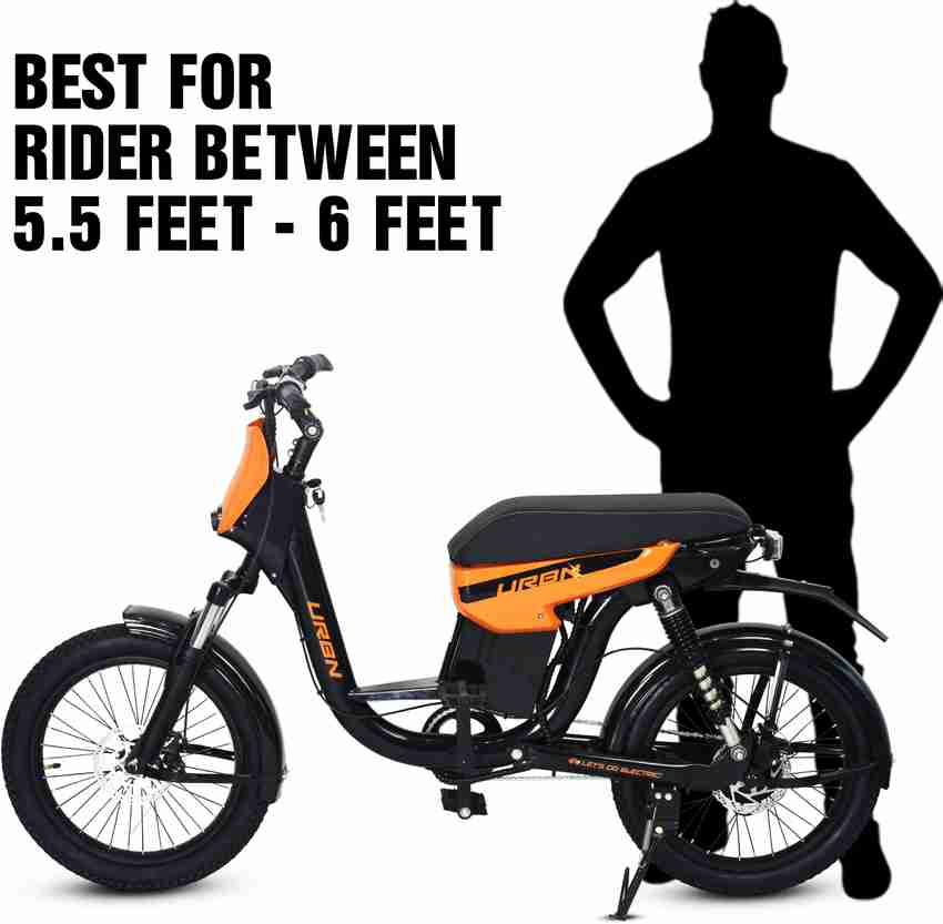 Motovolt URBN Long range Standard Orange 20 inches Single Speed
