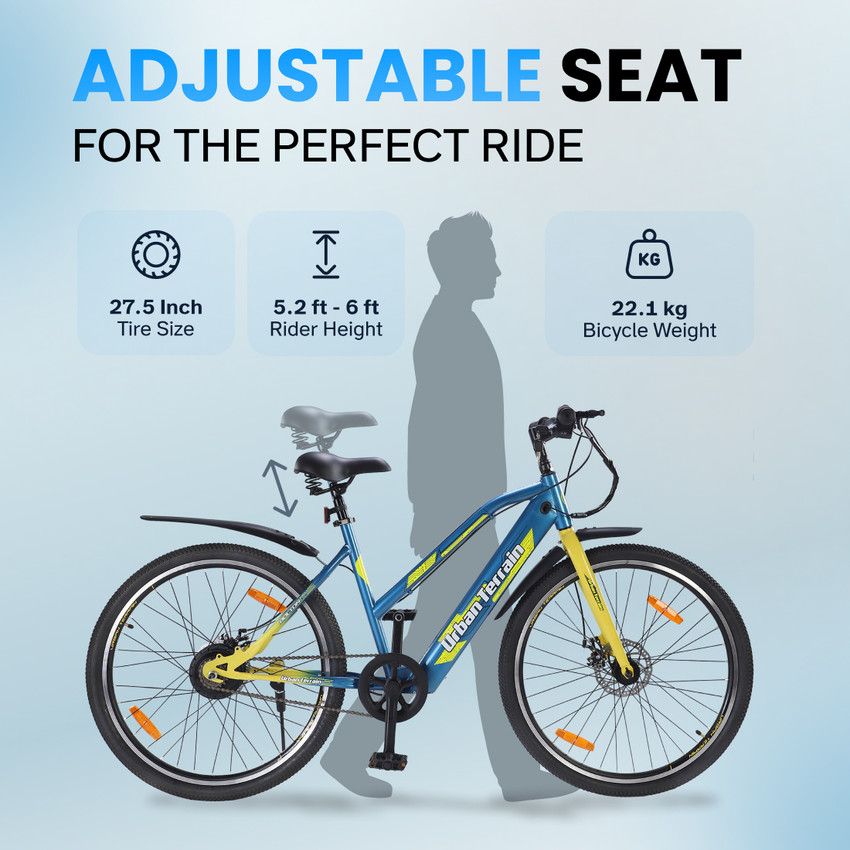Urban Terrain Bolton Electric Cycle For Men Women Ages 15 Range