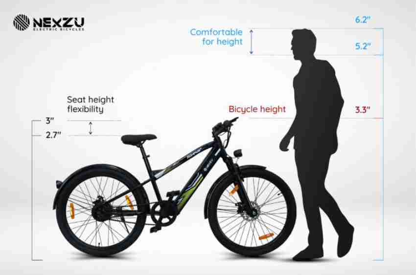 NEXZU MOBILITY LTD ROMPUS 26 inches Single Speed Lithium ion Li ion Electric Cycle Price in India Buy NEXZU MOBILITY LTD ROMPUS 26 inches Single Speed Lithium ion Li ion Electric Cycle online